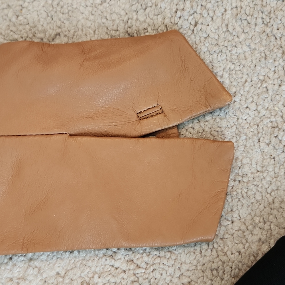 GILI Got It Love It Leather and fabric jacket 2 - Picture 5 of 11